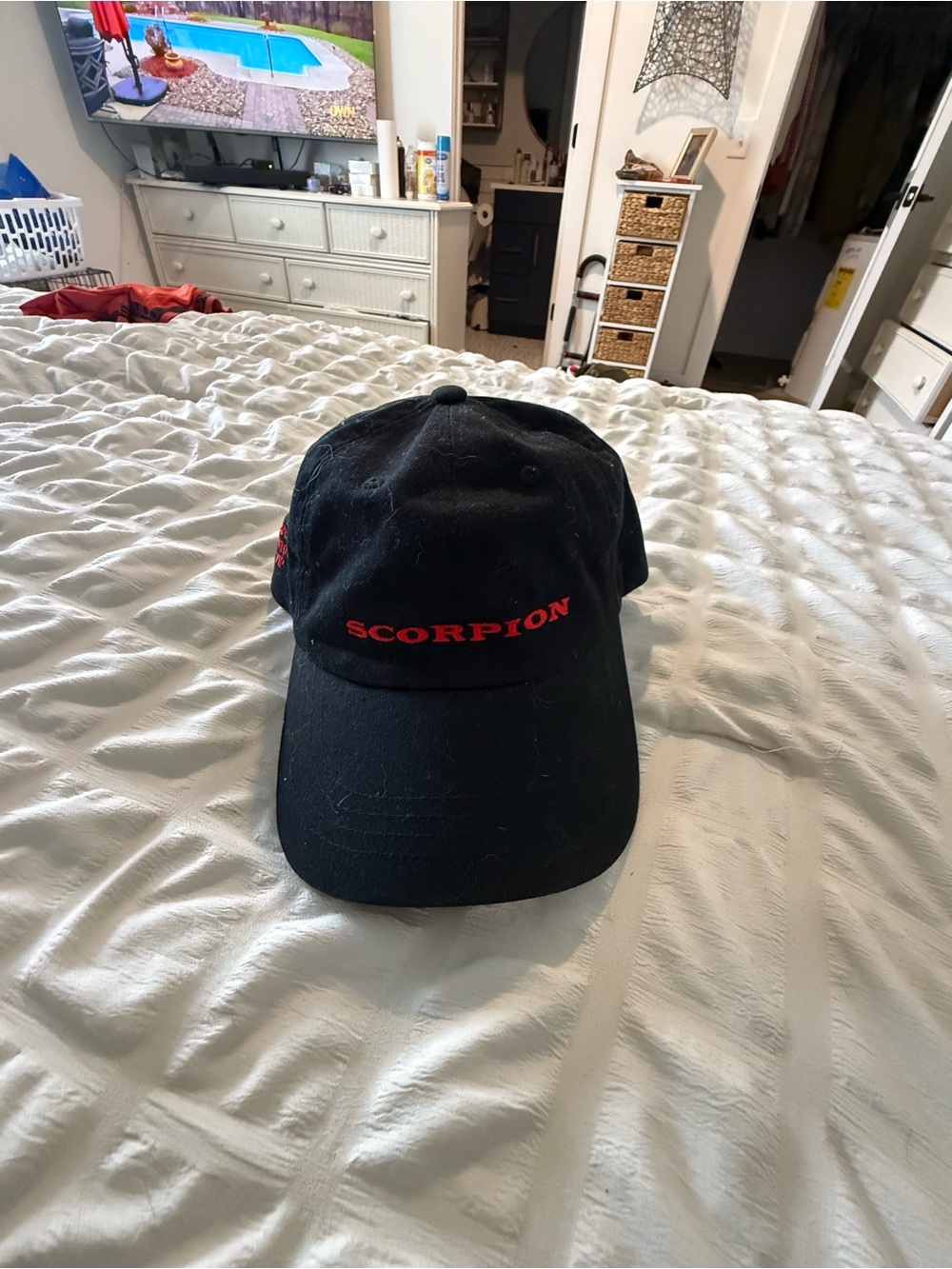 OVO Drake Concert Merch Scorpion Black Baseball Cap